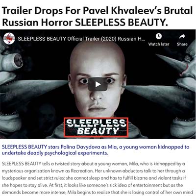 Trailer Drops For Pavel Khvaleev’s Brutal Russian Horror SLEEPLESS BEAUTY.